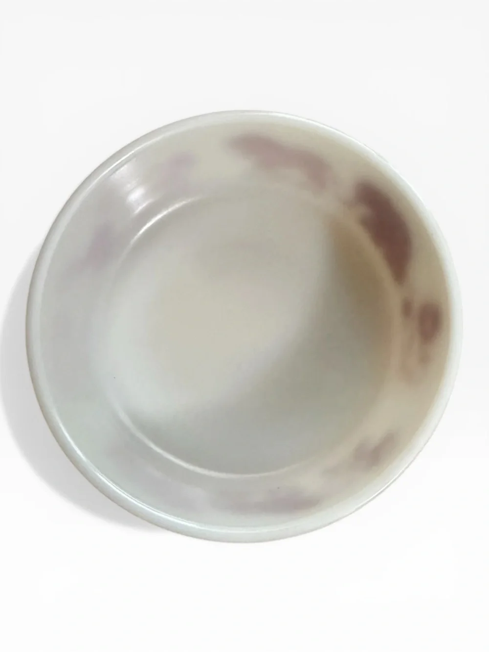 Vintage Hazel-Atlas Milk Glass Bowl Featuring A Red Circus Animal Pattern